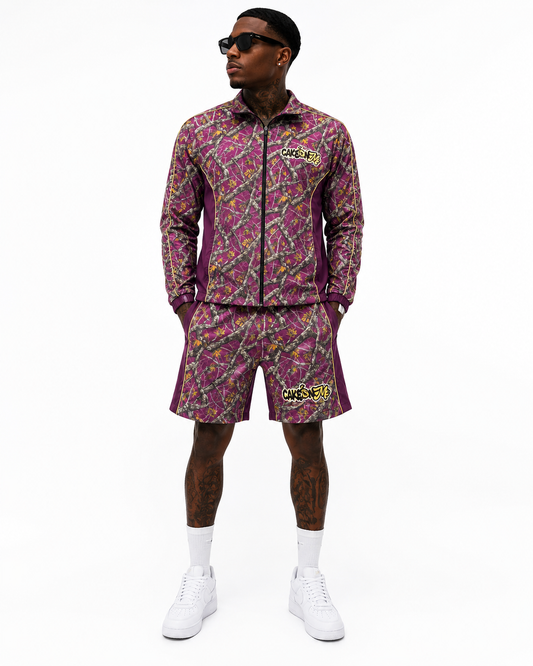 Cake On Me "Purple Woods' Camo Set