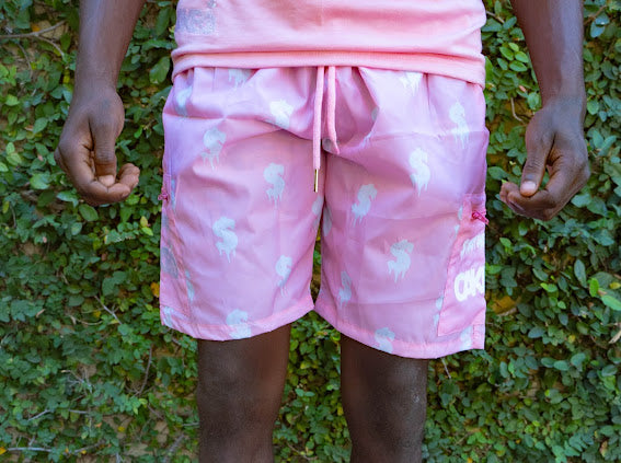Pink Money Shorts
