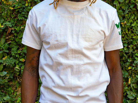 Classic White and Green Cake T-shirt